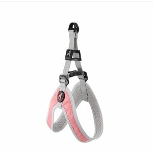 Gooby Simple Step In Pink Dog Harness Machine Washable Easy to Use Size Medium